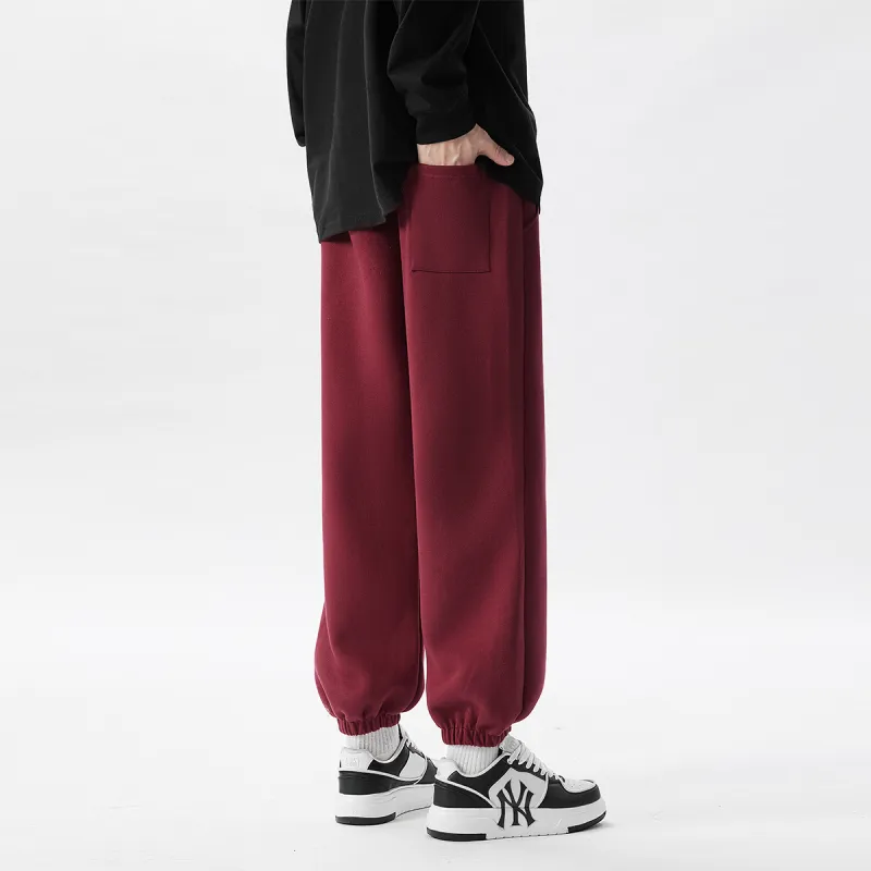 TINA GIA Knitted Sports Pants Unisex Black-16