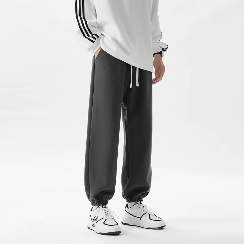 TINA GIA Knitted Sports Pants Unisex Black-28