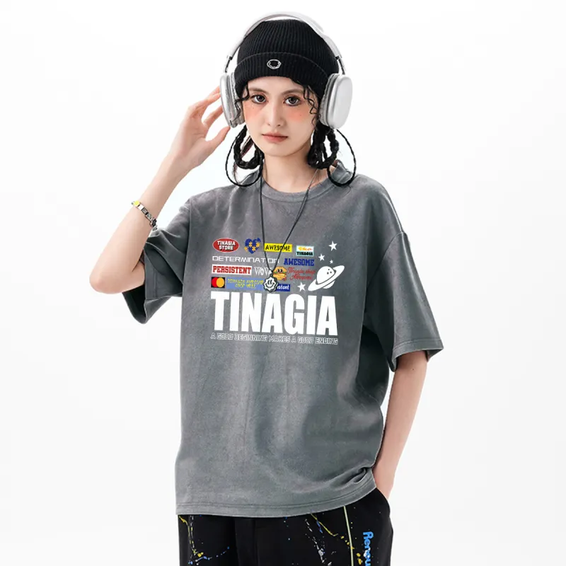 TINA GIA T Shirts Unisex-20