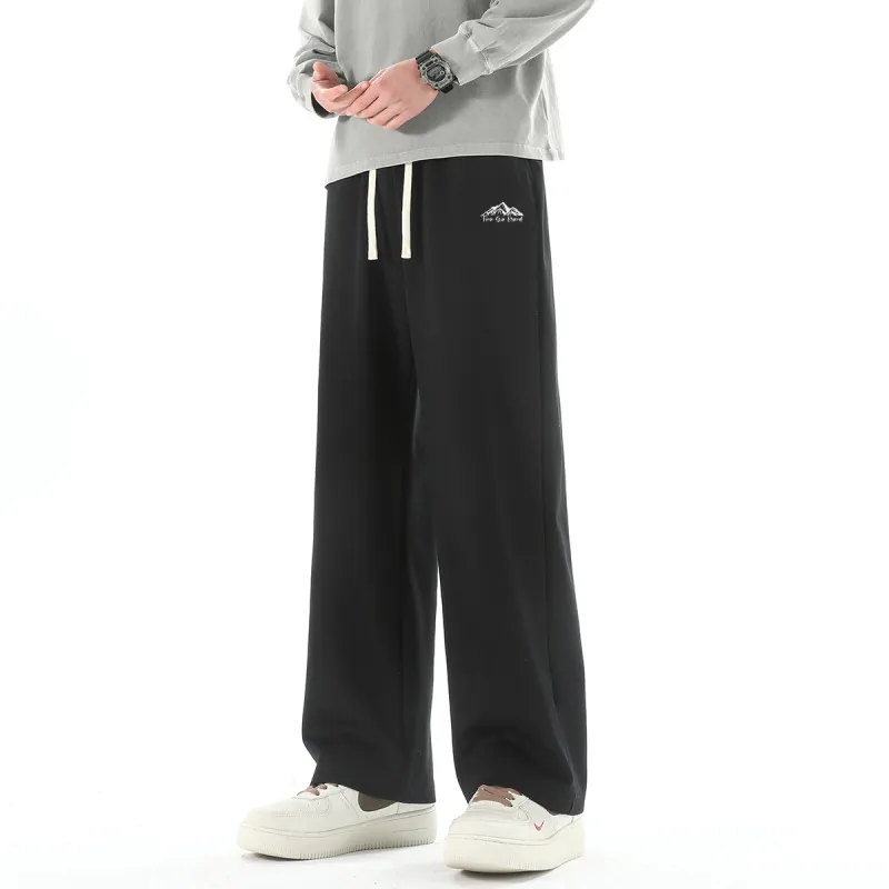TINA GIA Knitted Sports Pants Unisex Khaki-3