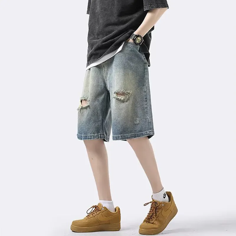 TINA GIA Denim Shorts Unisex-1