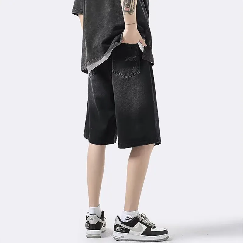 TINA GIA Denim Shorts Unisex-4