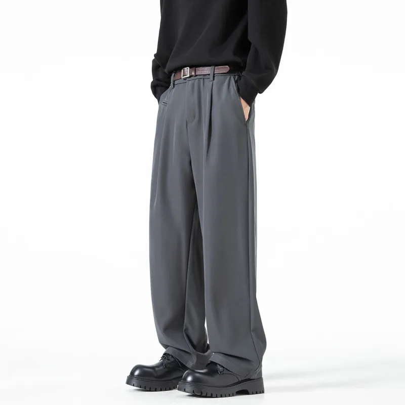 TINA GIA Suit Trouser Unisex Matte Black-7