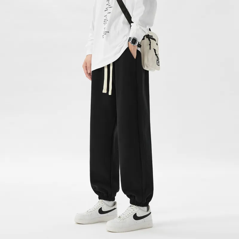 TINA GIA Knitted Sports Pants Unisex Black-1