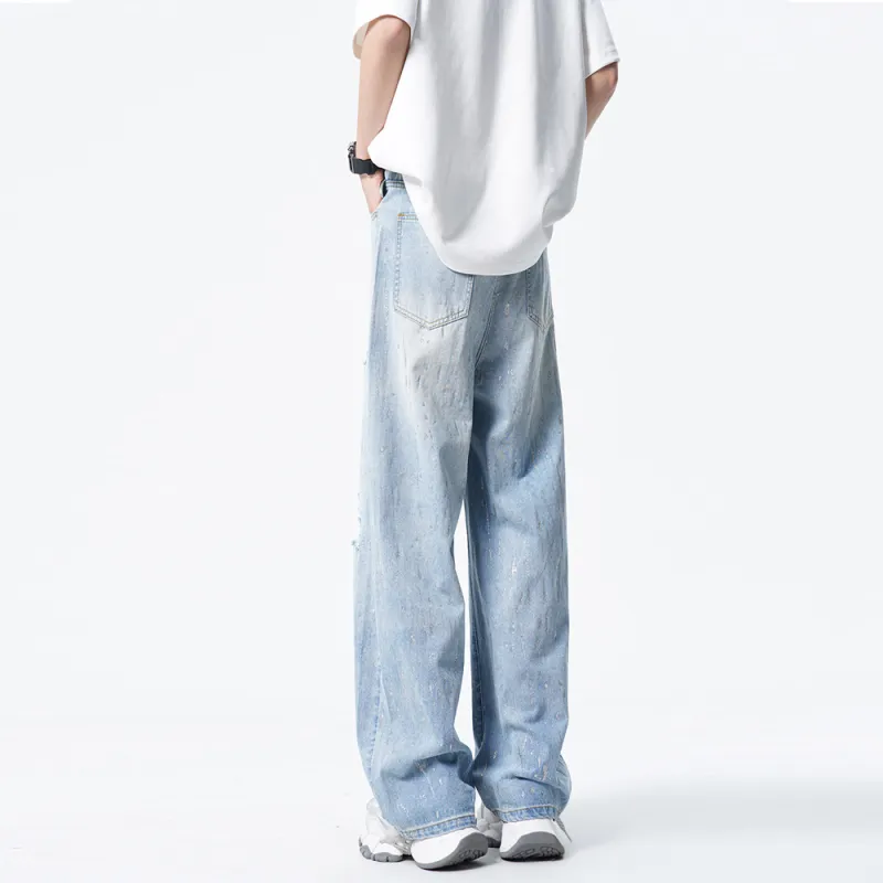 TINA GIA Jeans Men's Light Blue-2