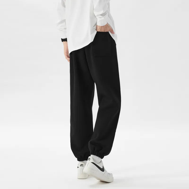 TINA GIA Knitted Sports Pants Unisex Black-2