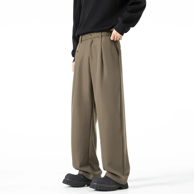 TINA GIA Suit Trouser Unisex Matte Black-4
