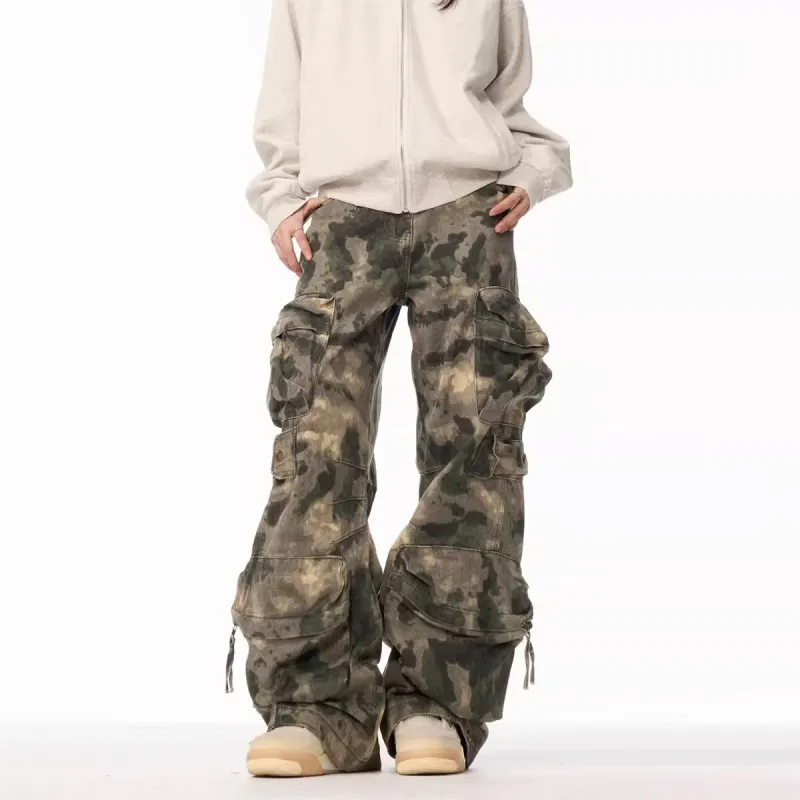 TINA GIA Cargo Pants Men's Camouflage-2