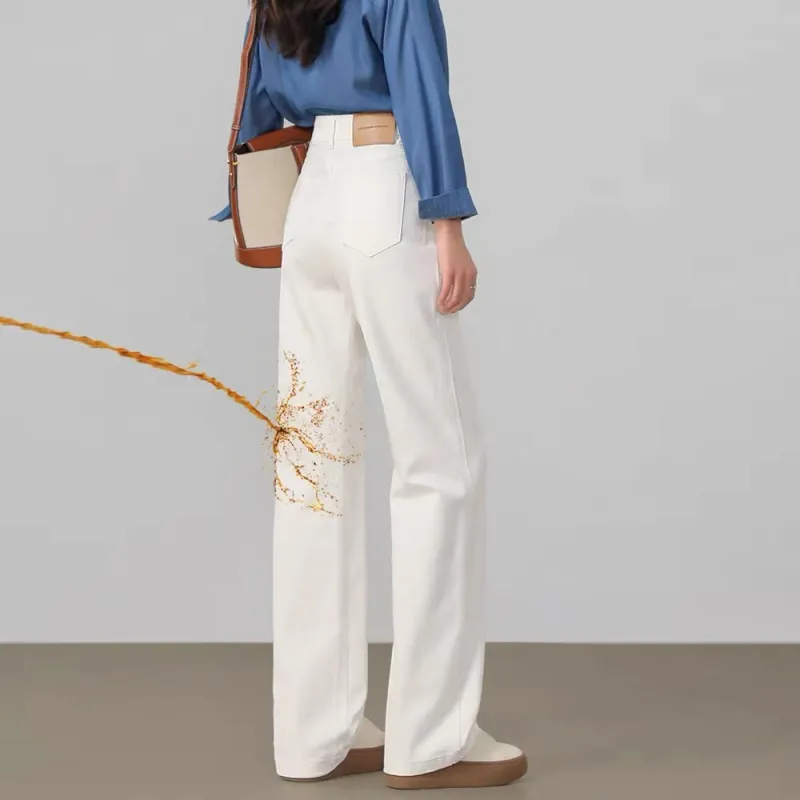 TINA GIA Jeans Unisex White-3