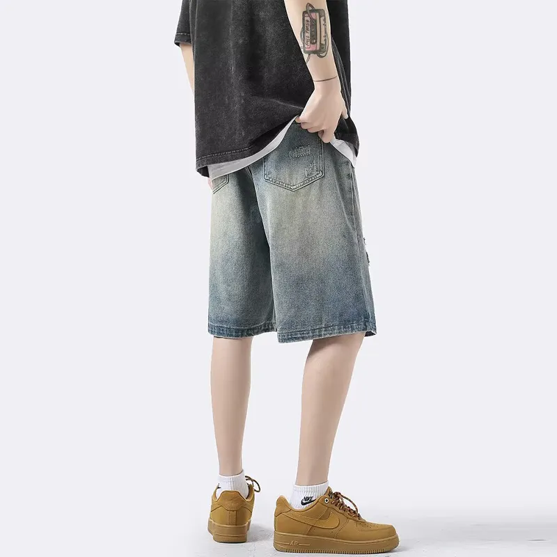 TINA GIA Denim Shorts Unisex-2