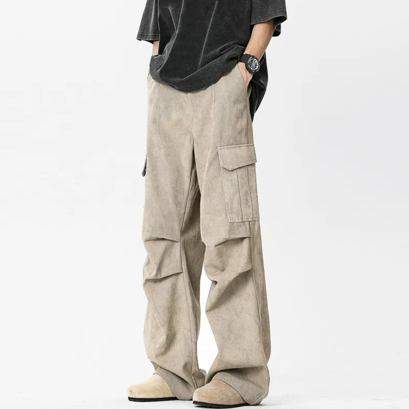 TINA GIA Casual Pants Men's Khaki-3