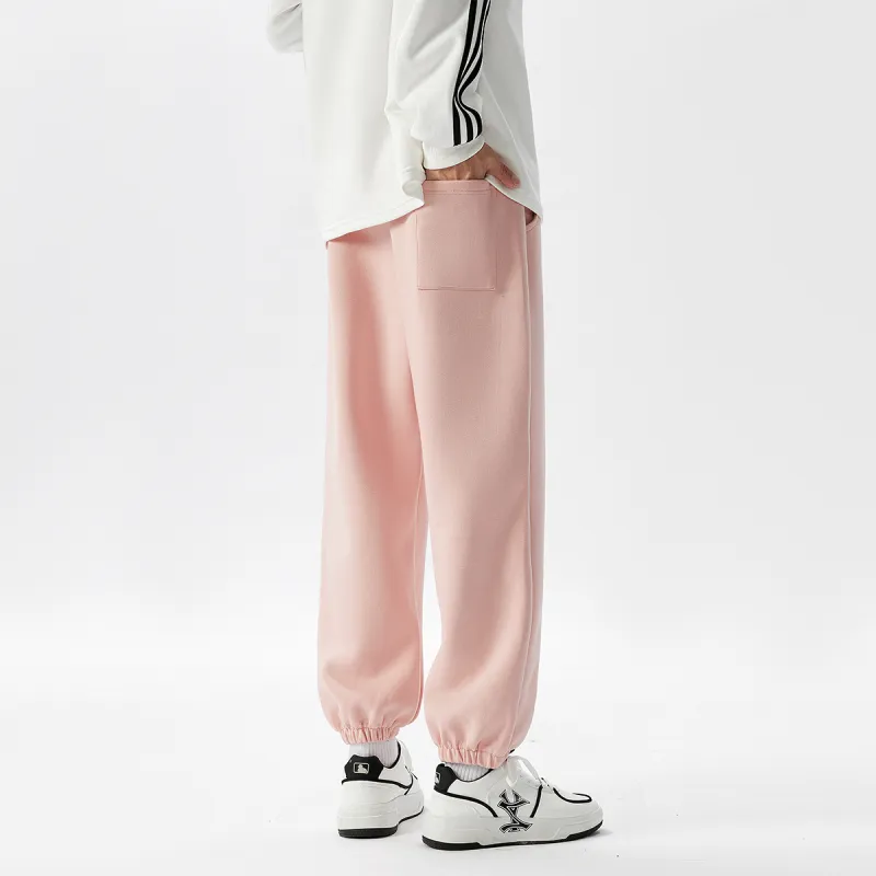 TINA GIA Knitted Sports Pants Unisex Black-33