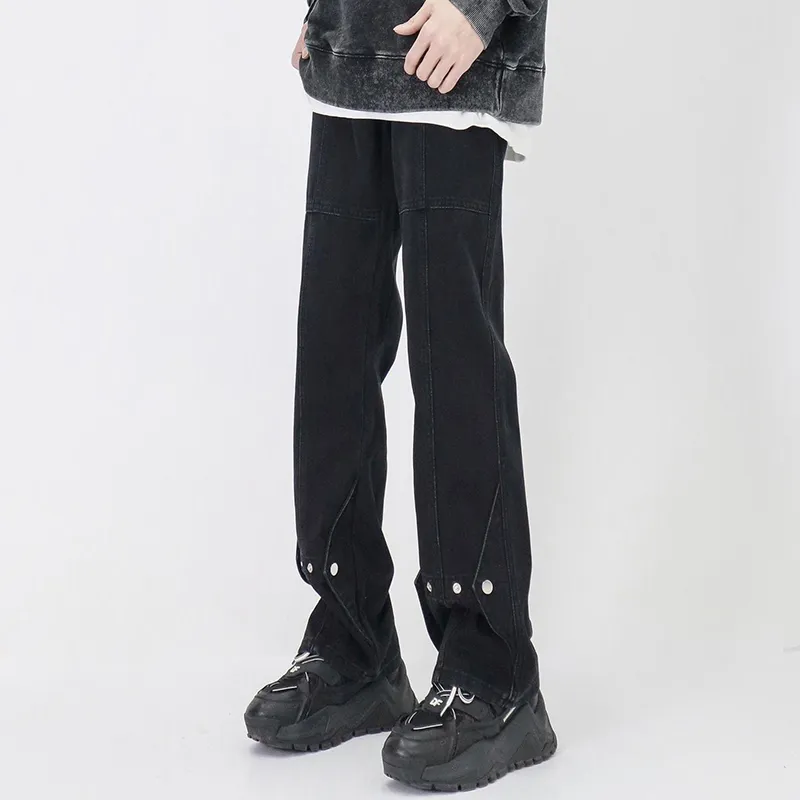 SUNSETMONENT Jeans Unisex Black-1