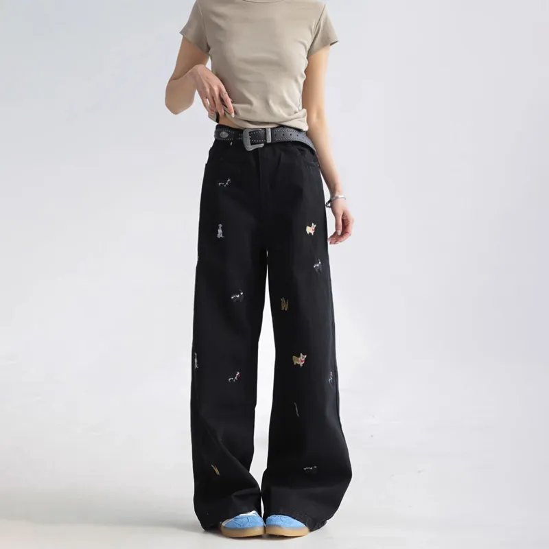 SUNSETMONENT Jeans Unisex-4