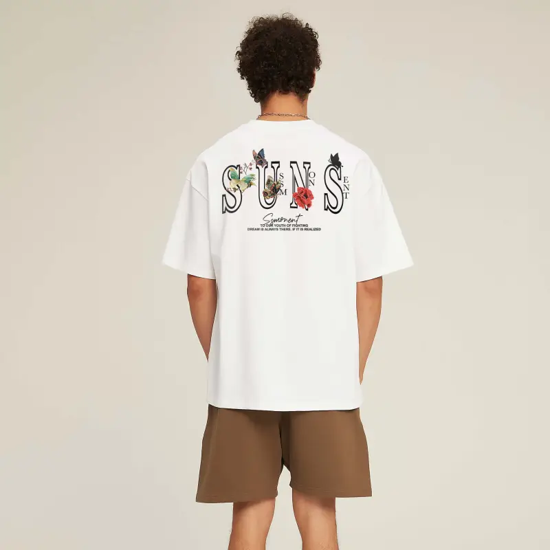 SUNSETMONENT Short Sleeved T Shirts Unisex-6