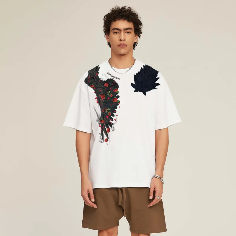 SUNSETMONENT Short Sleeved T Shirts Unisex-6