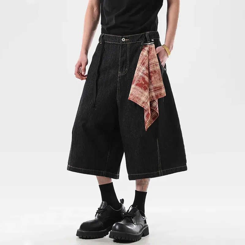 SUNSETMONENT Denim Shorts Unisex-5
