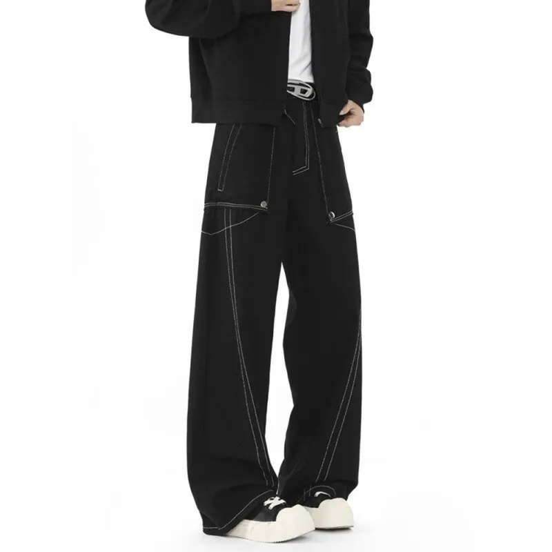 SUNSETMONENT Jeans Unisex Black-2
