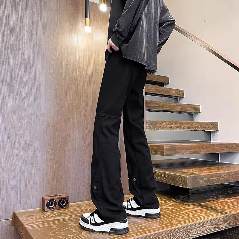 SUNSETMONENT Jeans Unisex Black-3