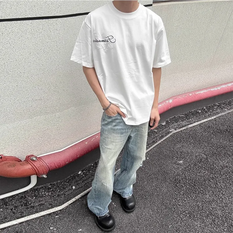 SUNSETMONENT Short Sleeved T Shirts Unisex-5