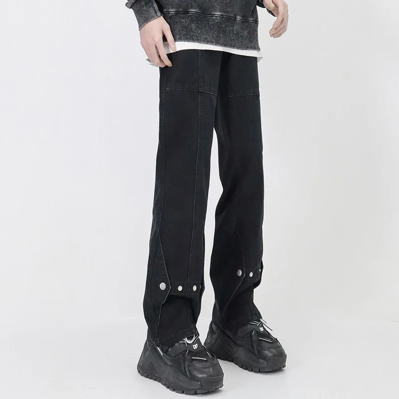 SUNSETMONENT Jeans Unisex Black-2