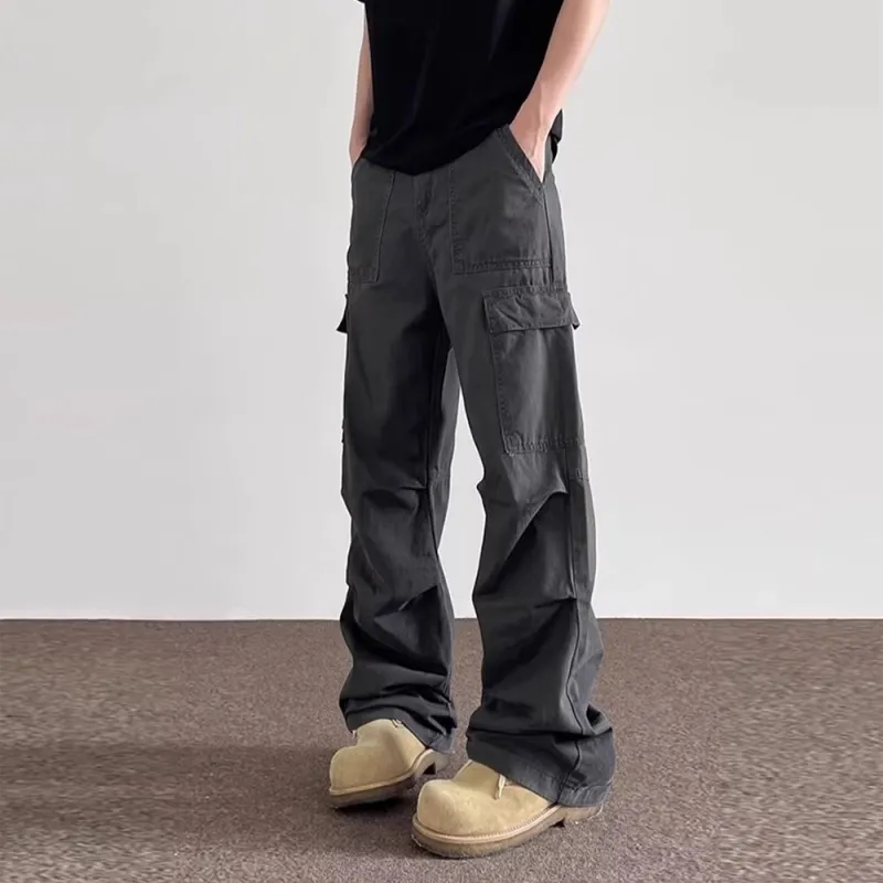 SUNSETMONENT Jeans Unisex Gray-4