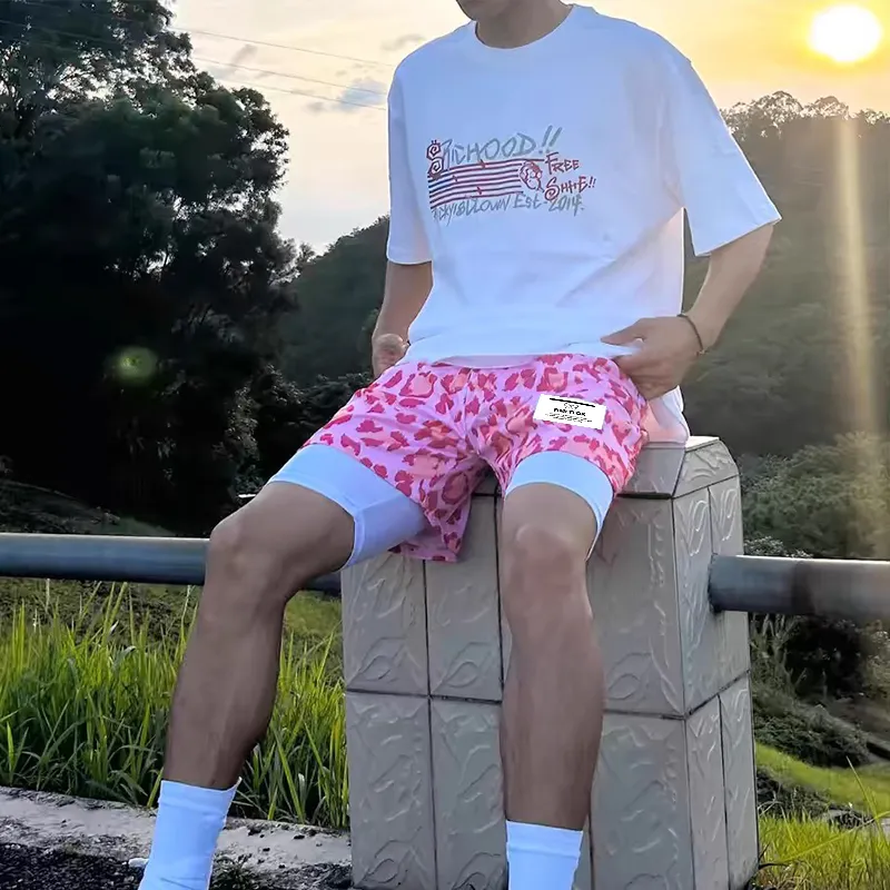 SUNSETMONENT Basketball Shorts Unisex-5