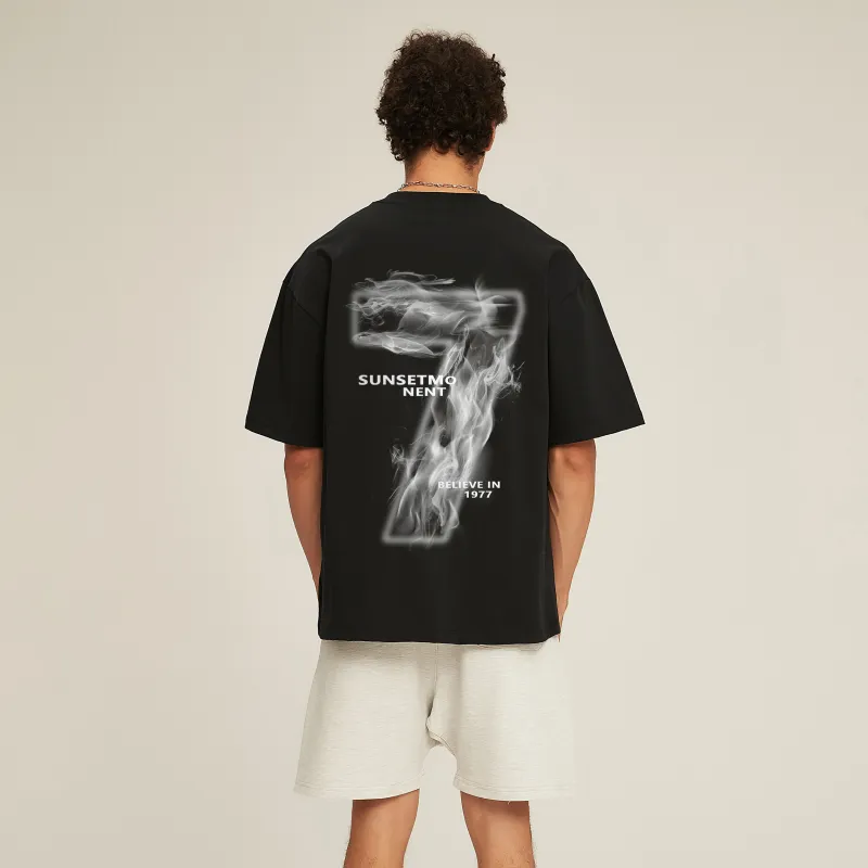 SUNSETMONENT Short Sleeved T Shirts Unisex-2