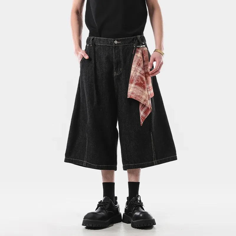 SUNSETMONENT Denim Shorts Unisex-3