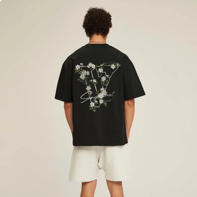 SUNSETMONENT Short Sleeved T Shirts Unisex-2