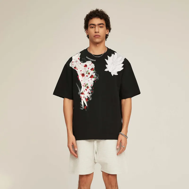 SUNSETMONENT Short Sleeved T Shirts Unisex-2