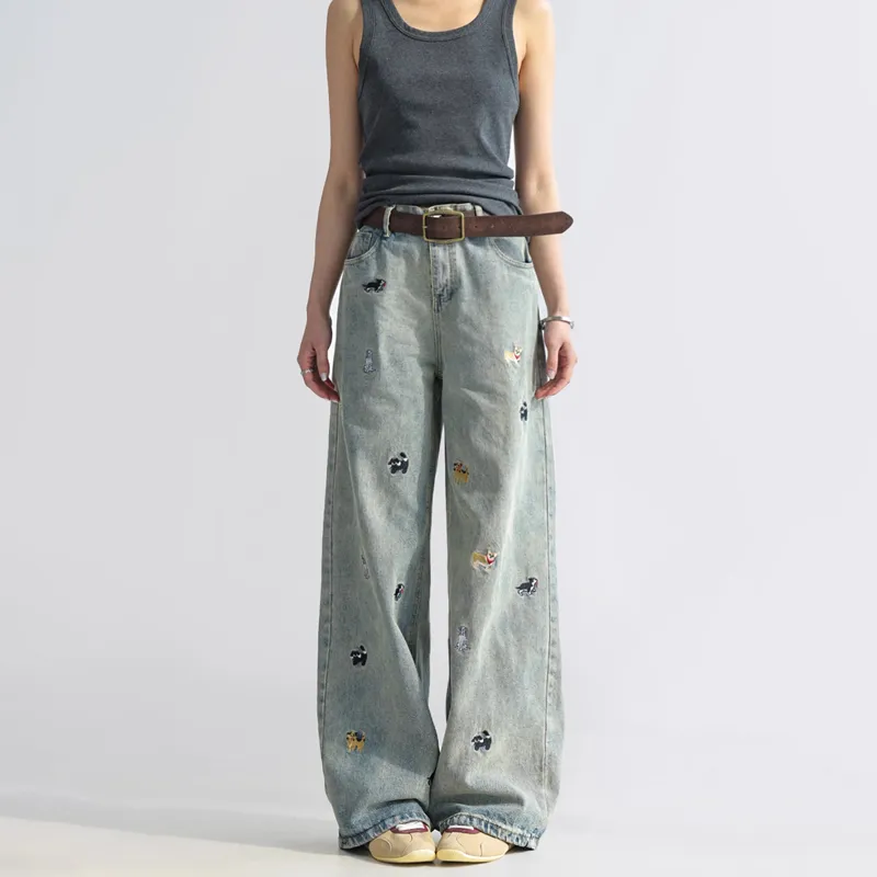 SUNSETMONENT Jeans Unisex-7