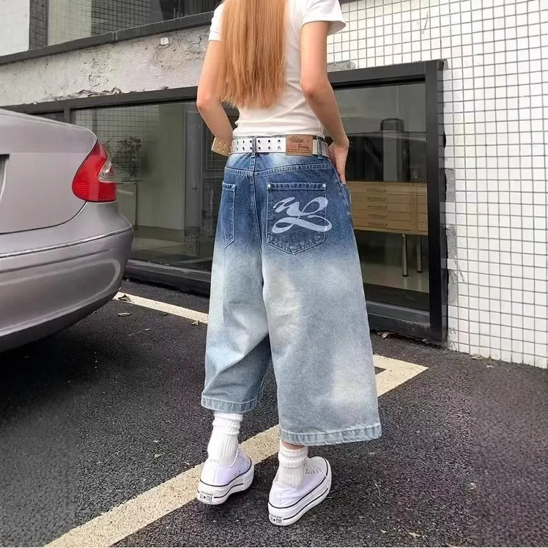 SUNSETMONENT Denim Shorts Unisex-1