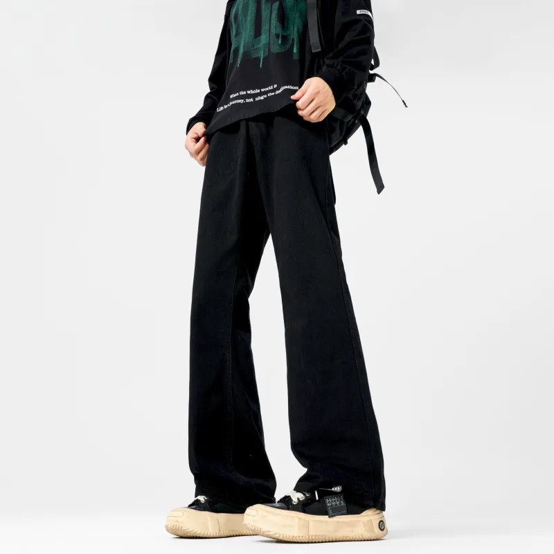 SUNSETMONENT Jeans Unisex Black-1