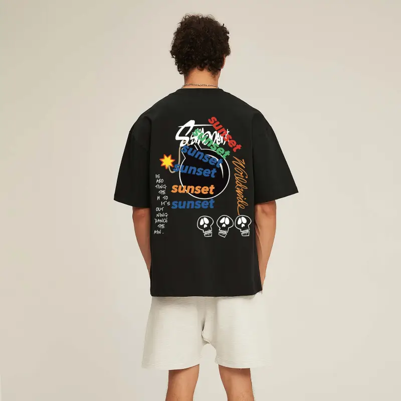 SUNSETMONENT T Shirts Unisex-2