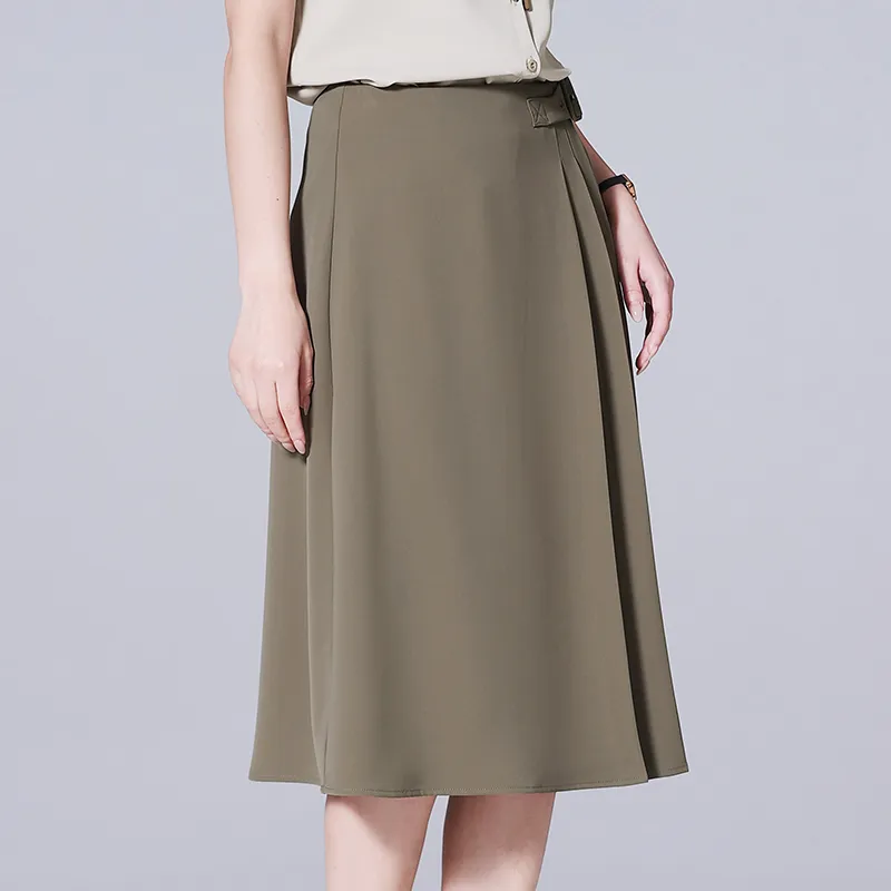 Lucybaily Casual Long Skirts Women's-7