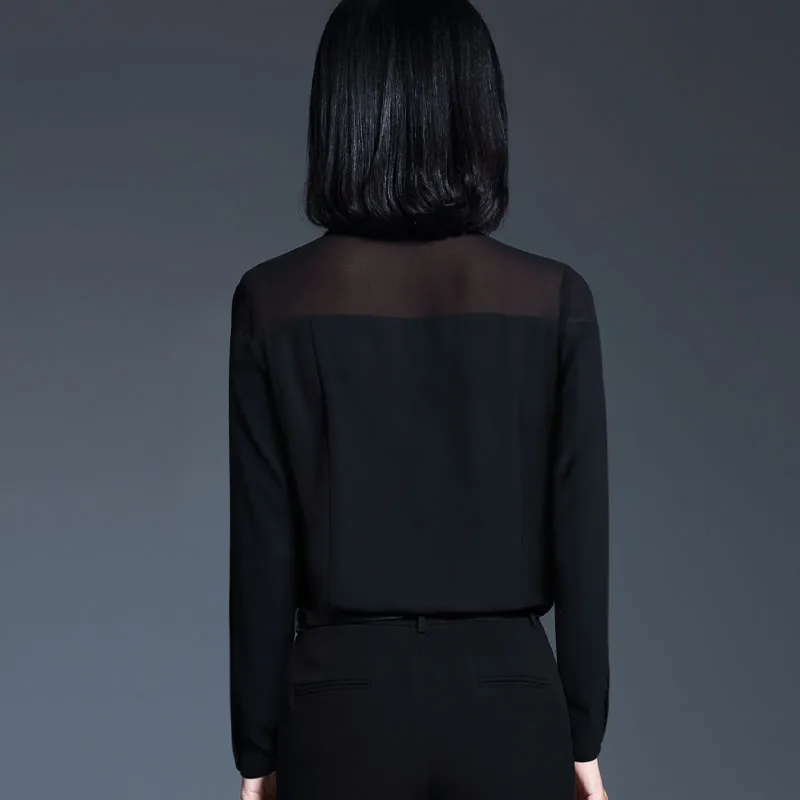 Lucybaily Chiffon Shirt Women's-2