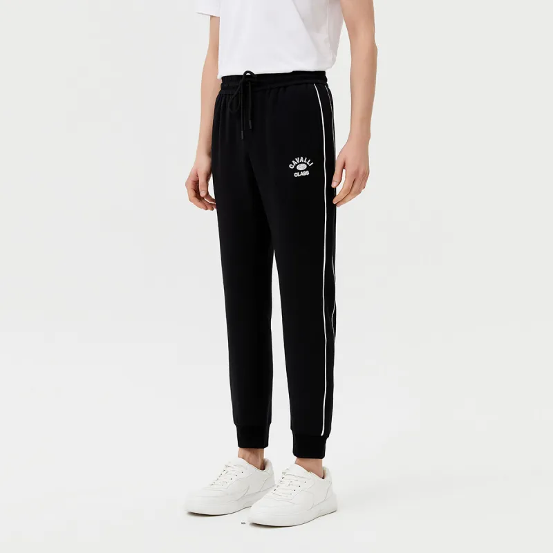 Cavalli Class Knitted Sweatpants Men's-4