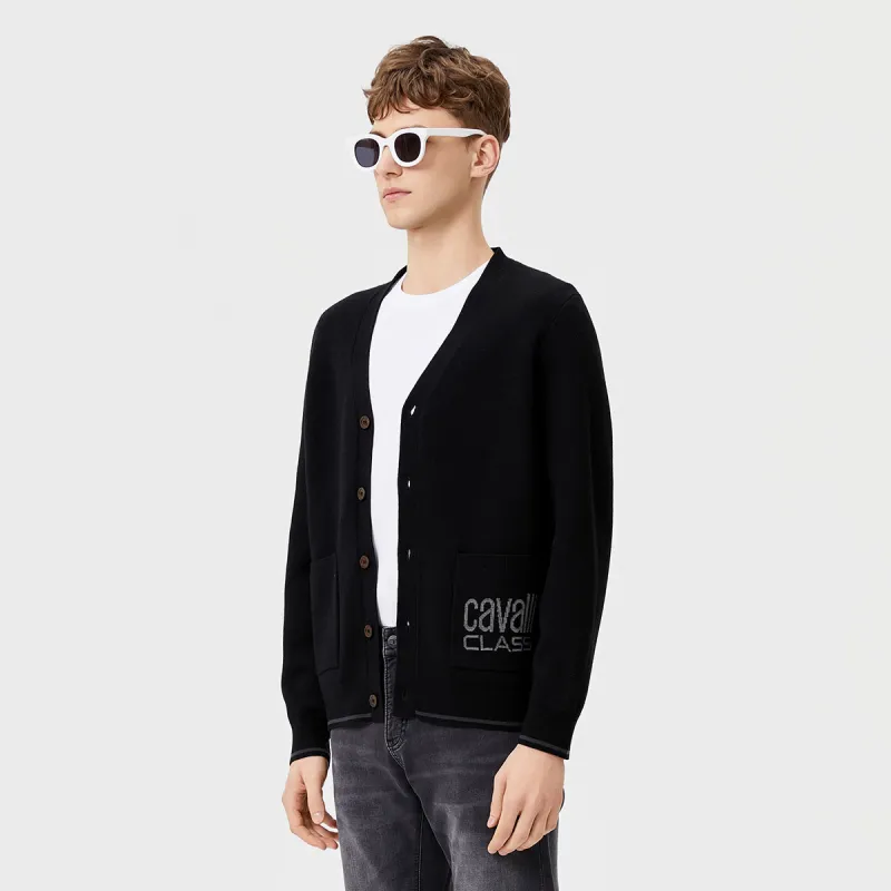 Cavalli Class Sweaters Men-11