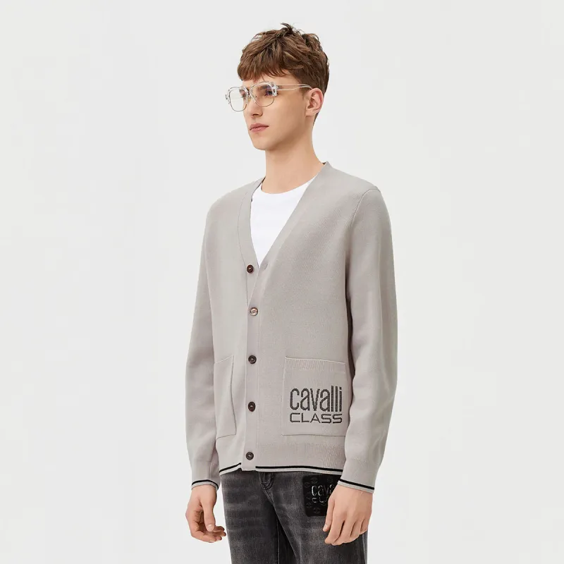 Cavalli Class Sweaters Men-4