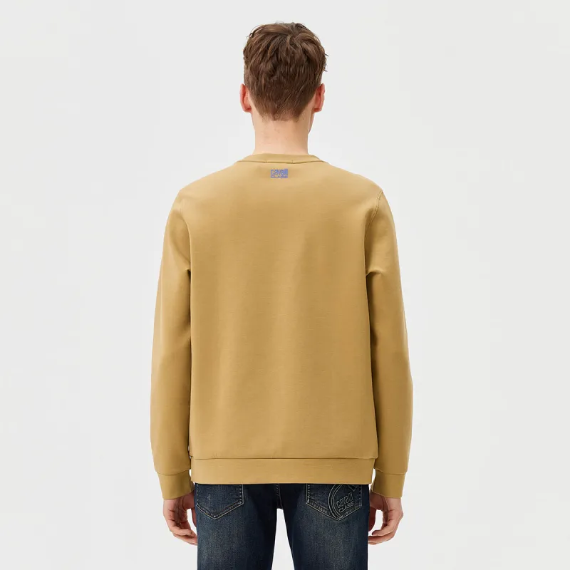 Cavalli Class Sweatshirt Men's Camel-3