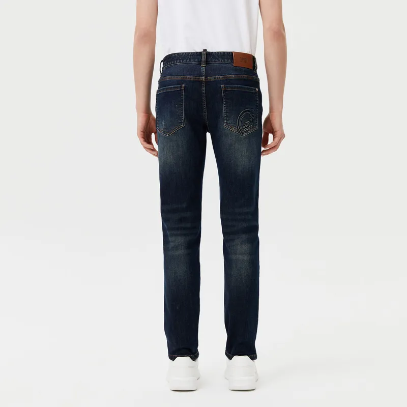 Cavalli Class Jeans Men Blue-5