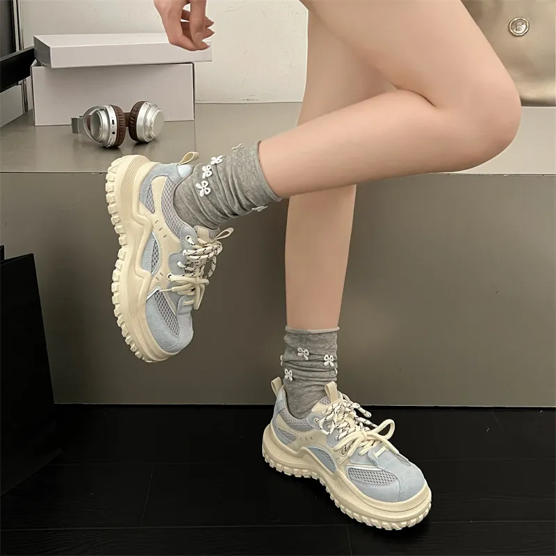 Craftsman Gang Low Top Chunky Sneakers Women's-7