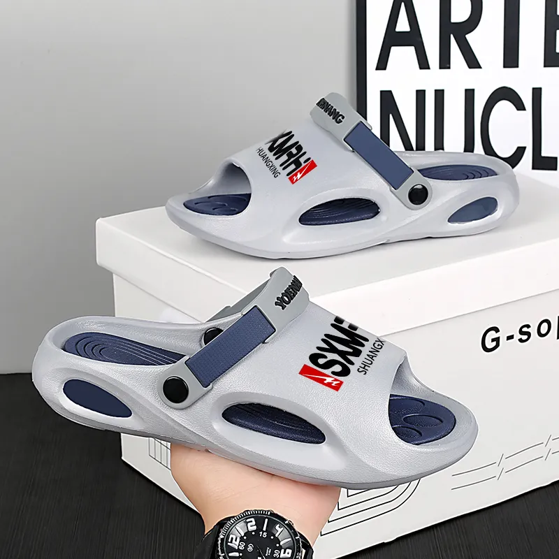 Binary EVA Quick Dry Slip Resistant Slide Slippers Men's-18