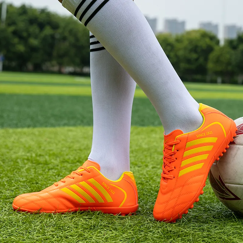 Binary Soccer Shoes Unisex Orange-9