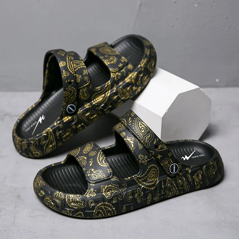 Binary Slip Resistant Quick Dry Cushioning Slide Slippers Unisex-3