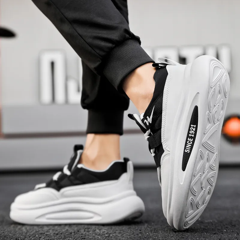 Binary Shock Absorbing, Non Slip, Wear Resistant, Breathable And Lightweight Running Shoes Men's-8