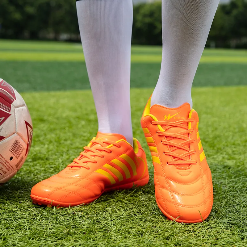 Binary Soccer Shoes Unisex Orange-7