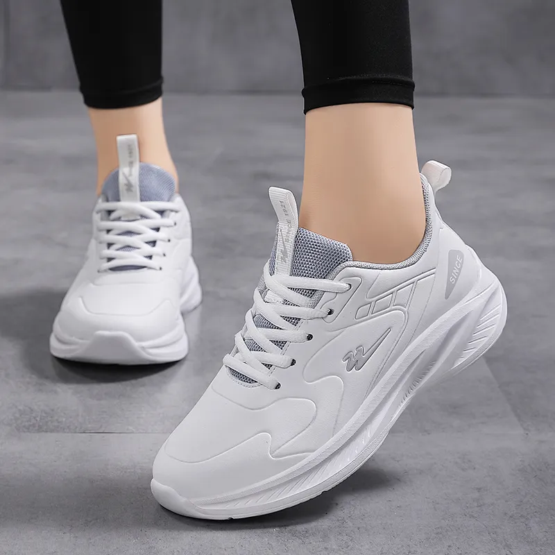 Binary Shock Absorbers Slip Resistant, Abrasion Resistant, Breathable Low Top Casual Shoes Women's-4