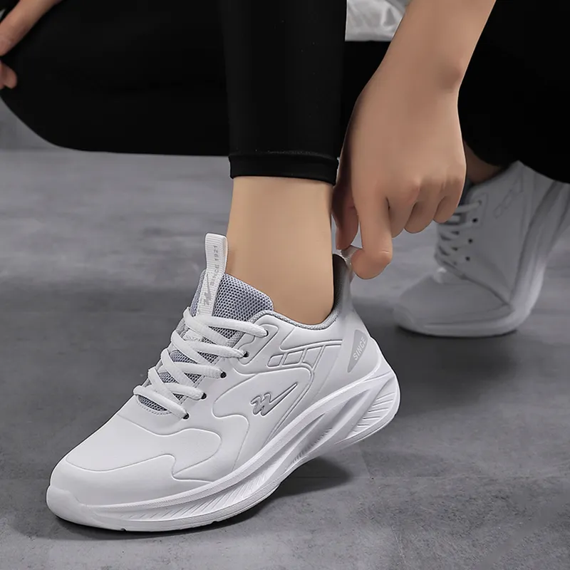 Binary Shock Absorbers Slip Resistant, Abrasion Resistant, Breathable Low Top Casual Shoes Women's-7